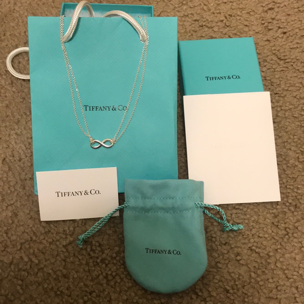 Tiffany & co. Infinity necklace